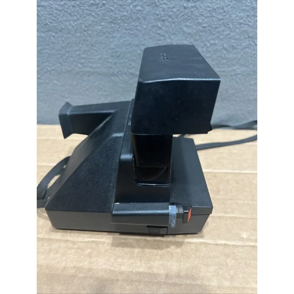 Polaroid OneStep Flash 600 Instant Film Camera Black Vintage Made in UK